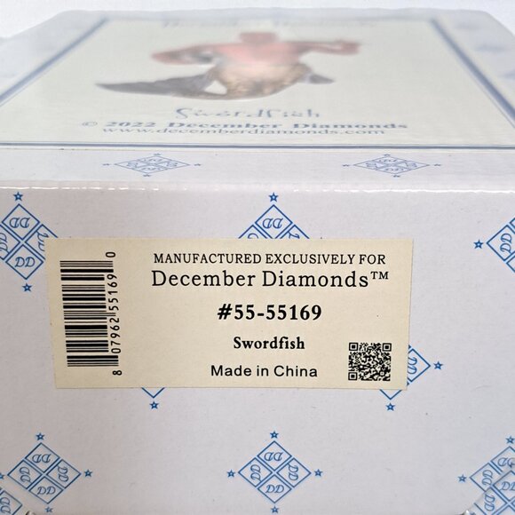 December Diamonds 55-55169 Swordfish Merman Ornament - Picture 7 of 14